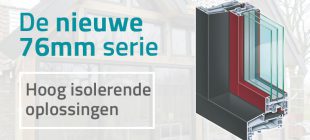 Nieuwe kozijnen serie K-vision